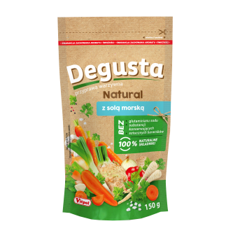 VEGETABLE SEASONING WITH SEA SALT DEGUSTA NATURAL 150G