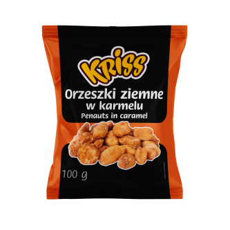 KRISS PEANUTS IN CARAMEL 100 G