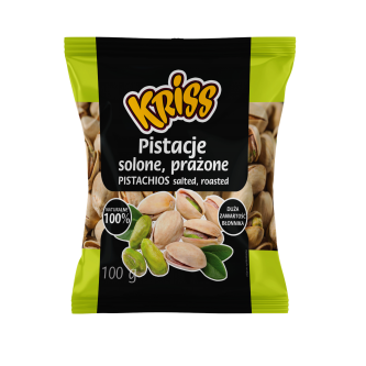 KRISS ROASTED SALTED PISTACHIOS 100 G