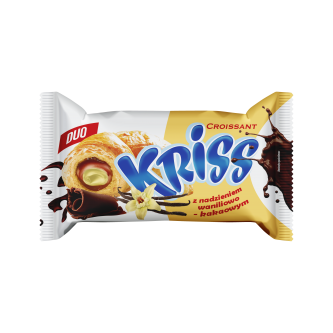 KRISS CROISSANT DUO VANILLA-COCOA FILLING 60G