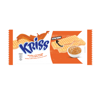 KRISS WAFERS WITH TOFFI FLAVORED CREAM 180G