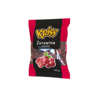 KRISS KRISS CRIED CRANBERRIES 100G