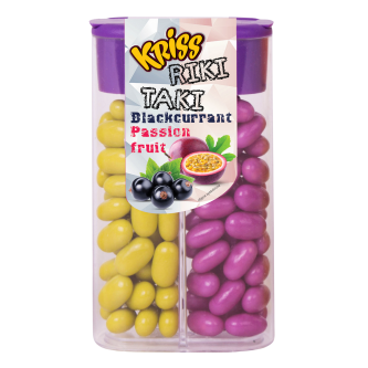 KRISS RIKI TAKI FRUIT-FLAVOURED DRAGEES 44G